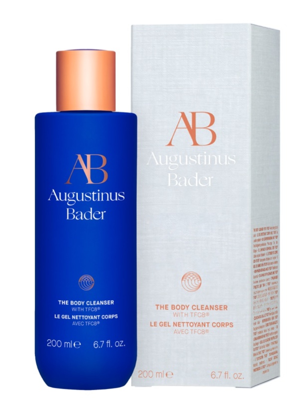 The Body Cleanser - Blue & Rose Gold